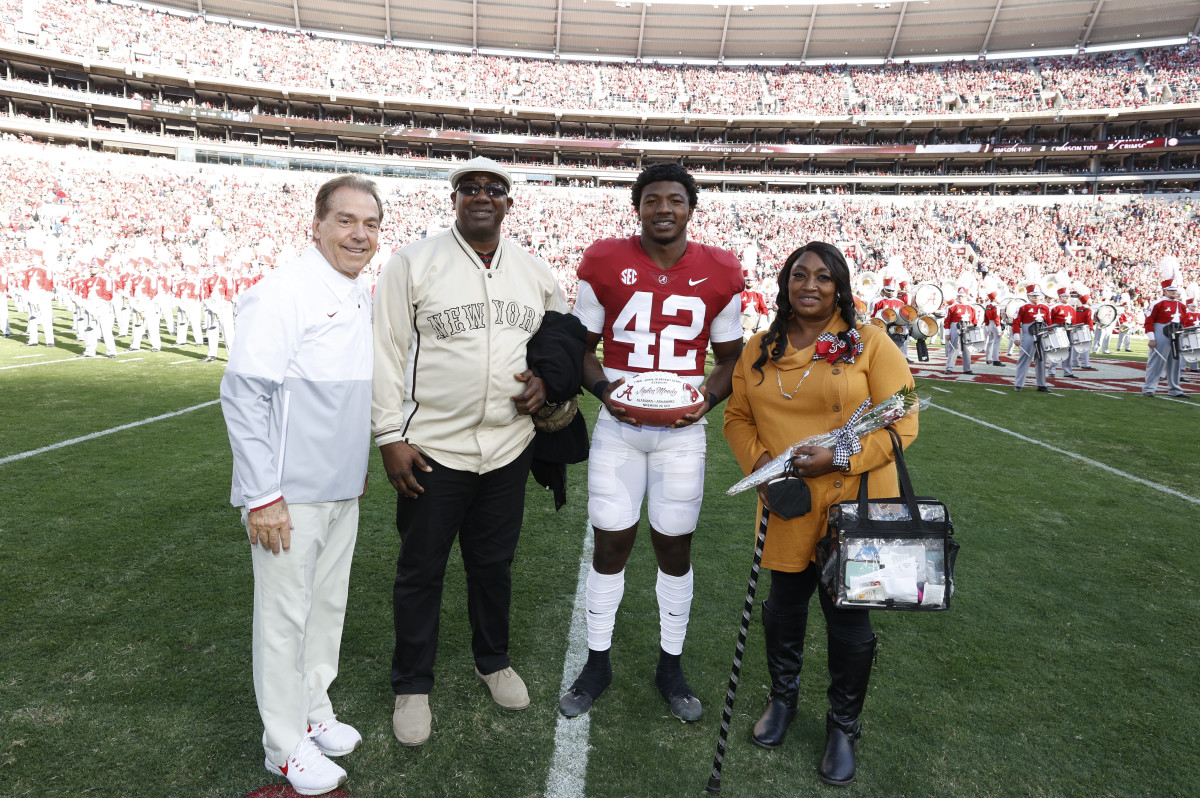 Jaylen Moody on Senior Day